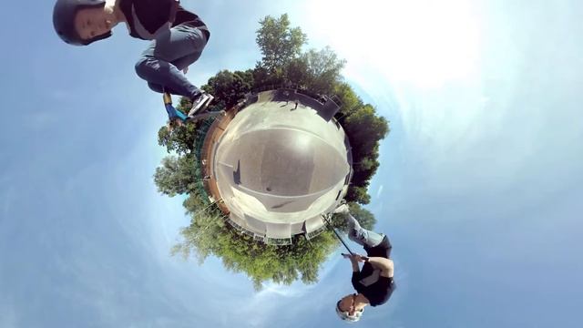 Прыжки в небо. Чудеса на самокатах.