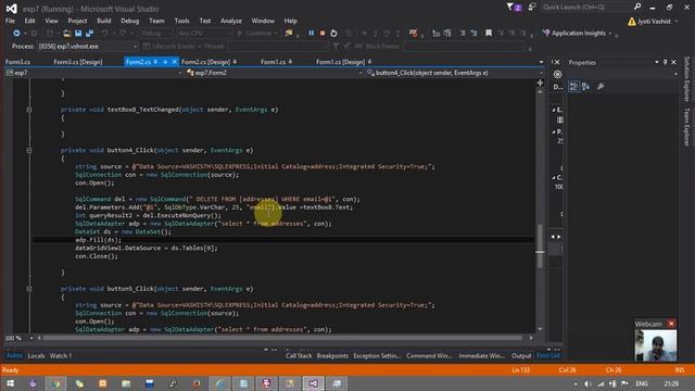 Address Book Maintennace System- WindowsFormApplication смотреть онлайн