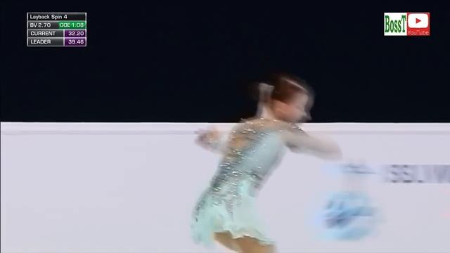 Anna SCHERBAKOVA - SP, JWC 2019 смотреть онлайн