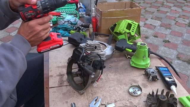 БЕНЗОТРИММЕР MOTOCRAFT BC-4000 НЕ ЗАВОДИТСЯ, ВСЯ ПРИЧИНА В... смотреть онлайн