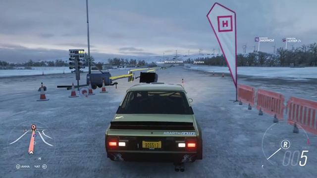 Forza Horizon 4 ( ABARTH 1980 FIAT 131) - тачка валит 276 км смотреть онлайн