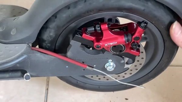 XTECH HB100 HYDRAULIC BRAKE INSTALLATION | M365 SCOOTER | ESSENTIAL | PRO2 | PR0 | 1S #MIJIA365