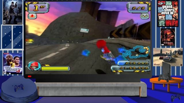 Crazy Frog Racer 2 PS2 Review смотреть онлайн