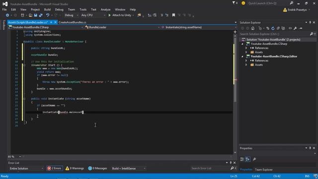 Asset Bundle Dependency in Unity 5 - English Part 1 смотреть онлайн
