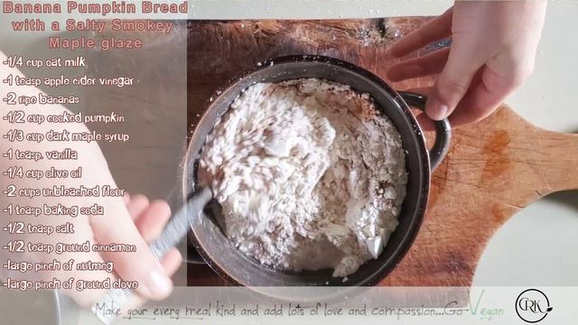 HEALTHY VEGAN BANANA PUMPKIN BREAD - ERIKA'S RECIPE | Connie's RAWsome kitchen смотреть онлайн