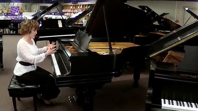 Used Steinway Model A Ebony Satin Grand Piano at Schmitt Music Edina смотреть онлайн