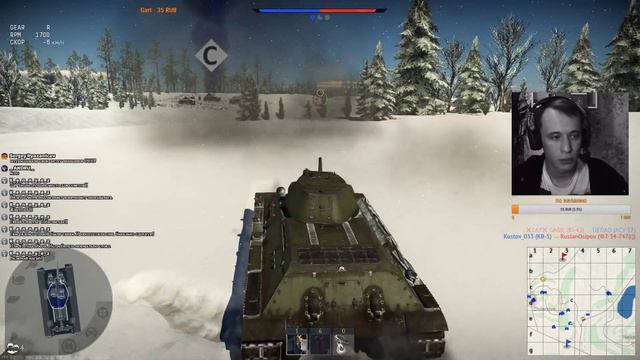 War Thunder №13. Качаем т-34-85 смотреть онлайн