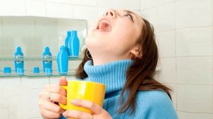 Звук полоскания горла | gargling sound