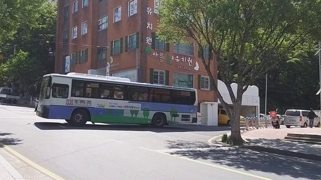 부산시내버스 동진여객 338번 모라주공아파트 정류장 회차영상 (2019/05) смотреть онлайн