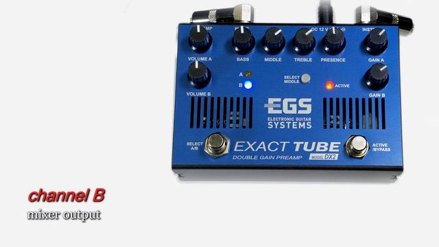 ламповый преамп EGS DX2 EXACT TUBE. смотреть онлайн