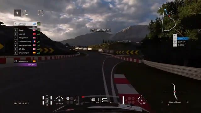Gran Turismo™SPORT Daily Race B Volkswagen Scirocco GR 4 Sardegna Road Track C II смотреть онлайн