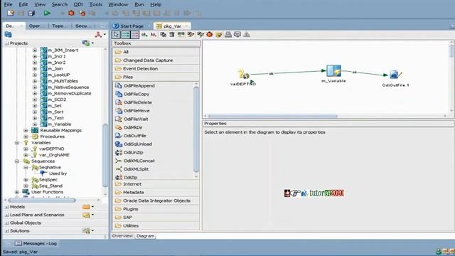 Variable in Packages - ODI - Oracle Data Integrator Tutorial - Session 22 смотреть онлайн