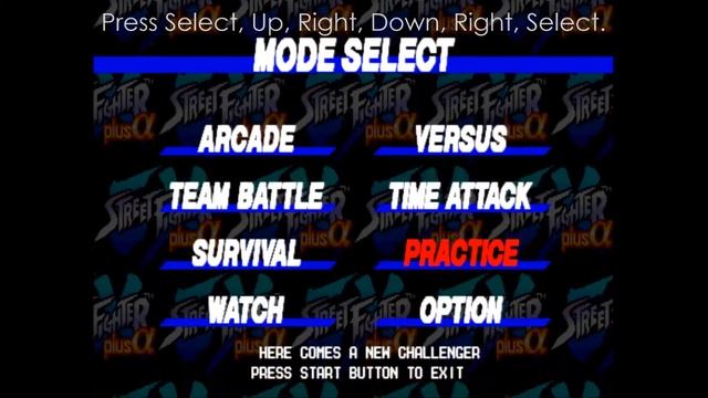 Street Fighter EX plus @ [PS1] Unlock All Characters & Bonus Game смотреть онлайн