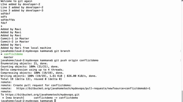 Git Resolve Conflicts In Pull Request | Git Conflicts | Git Merge Conflicts смотреть онлайн