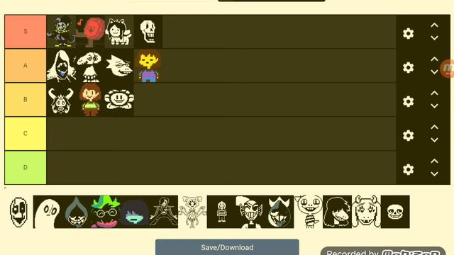 Undertale and Deltarune Tier List #GenocideFreak смотреть онлайн