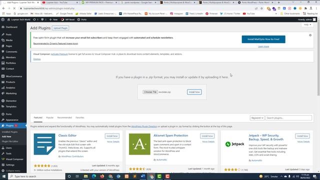 How To Install Porto WordPress Theme And Import Demo смотреть онлайн
