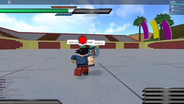 UI Goku! Beta Tester Exclusive? Roblox Anime Cross 2 смотреть онлайн