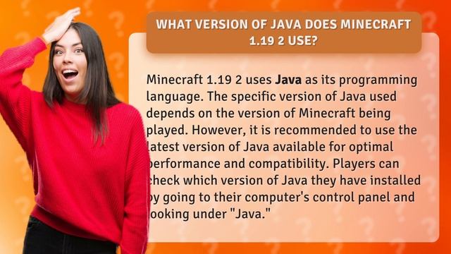 What version of Java does Minecraft 1.19 2 use? смотреть онлайн