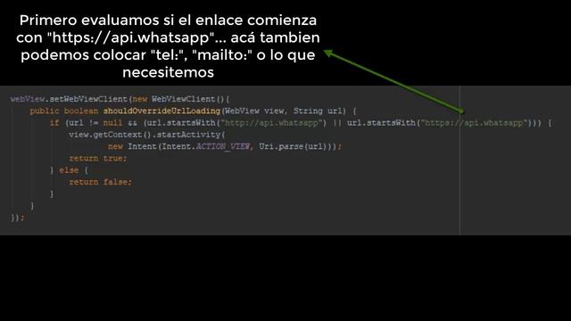 [WebView Android Studio] Solve ERR_UNKNOW_URL_SCHEME (WhatsApp API, tel:. mailto:, etc) смотреть онлайн