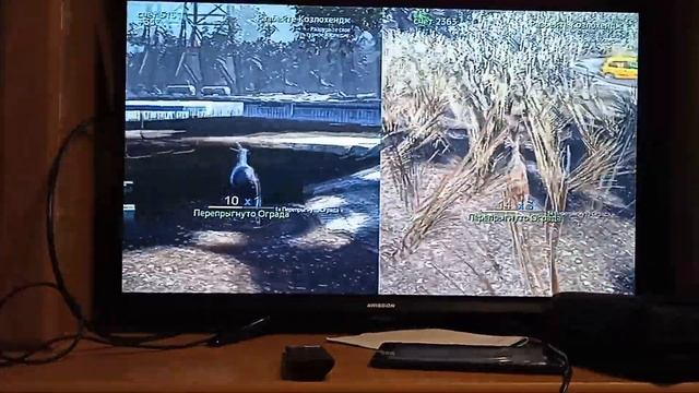 Goat simulator Xbox 360 #1 Играем с другом смотреть онлайн