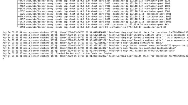Upgraded docker but old configuration is running after reboot смотреть онлайн