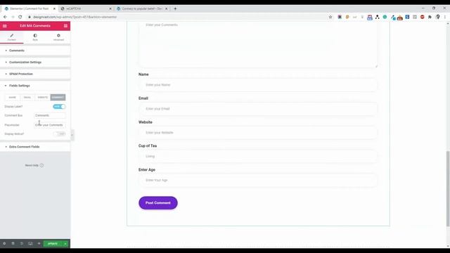Comment Form For Elementor Page Builder смотреть онлайн
