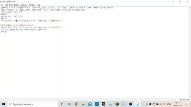 How to Code in Python Part 3 - Escape Characters | Alex Codes In Python смотреть онлайн