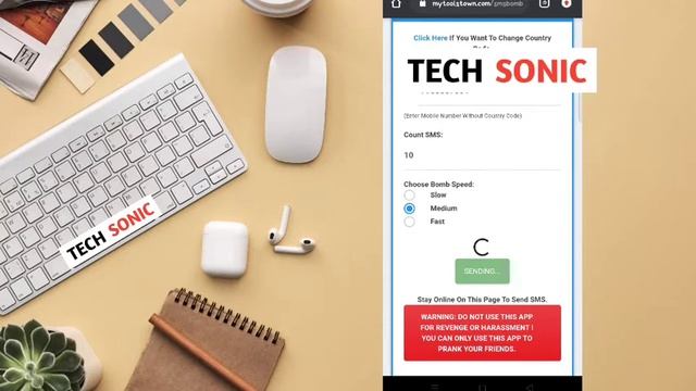 Send Free Unlimited SMS OTP to Anyone || SMS BOMBER || TECHNOLOGY PRANK || смотреть онлайн