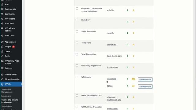 How to translate WPHelpere plugin text strings using WPML смотреть онлайн