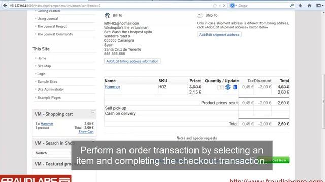 How to enable FraudLabs Pro fraud prevention feature in VirtueMart смотреть онлайн