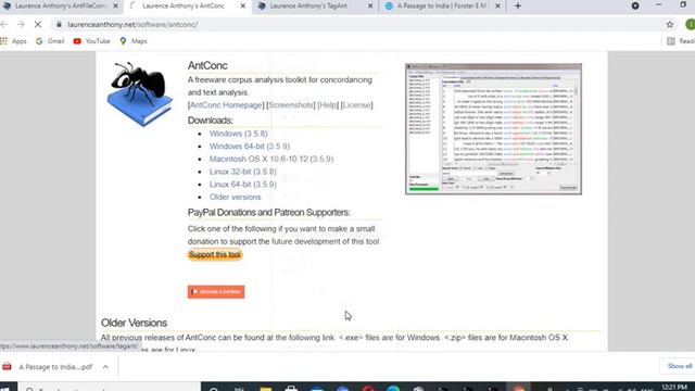 How to download AntConc TagAnt & how to tag file in TagAnt for part of speech and its use in Antcon смотреть онлайн