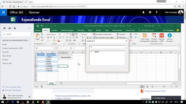 Filtrar datos en un ListBox de dos columnas desde un TextBox смотреть онлайн