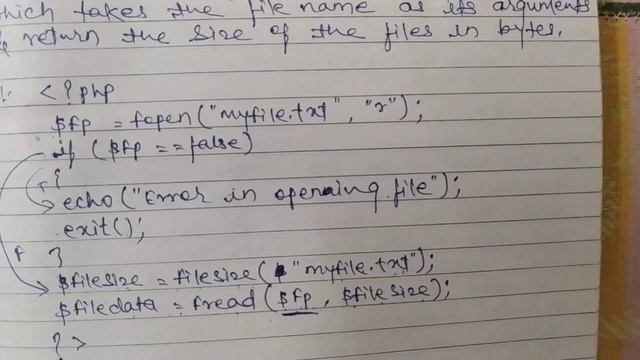 Topic- 21 File Handling in PHP Part-2 Reading File in PHP смотреть онлайн