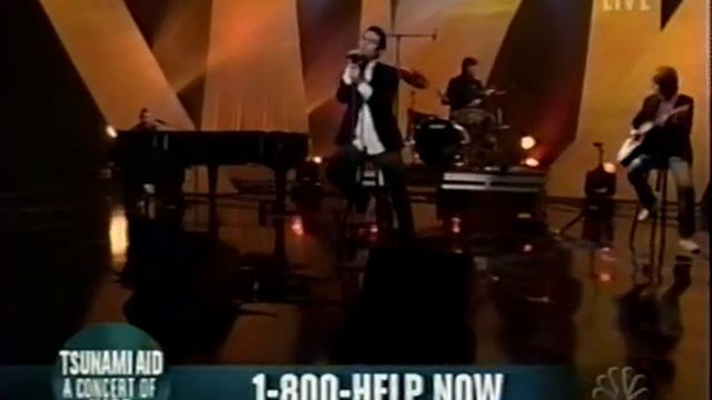 Maroon 5 - She Will Be Loved - live tsunami aid смотреть онлайн