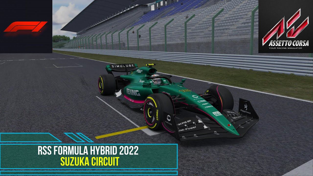 RSS Formula Hybrid 2022 - Suzuka GP / Assetto Corsa. смотреть онлайн
