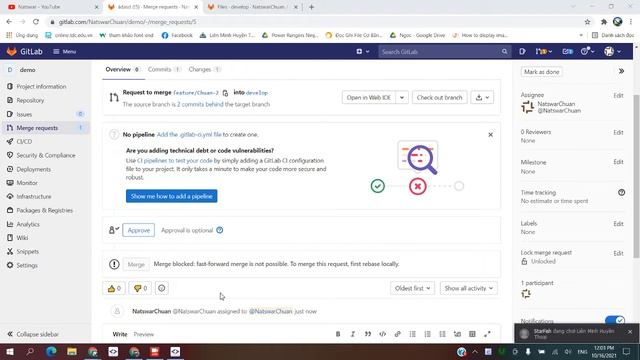 git flow gitlab smartGit смотреть онлайн