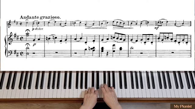 Mozart - Violin Concerto No.4 in D, K.218, 3rd Mov: Piano Accompaniment [Fast] смотреть онлайн