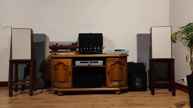 Sansui AU-555A+Dynaco A25+Arcam Cd73 stereo sound test смотреть онлайн