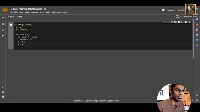 Python Data Structures & Algorithms Interview Questions | Arrays & Strings | Part 1 | Karthik's Sho смотреть онлайн
