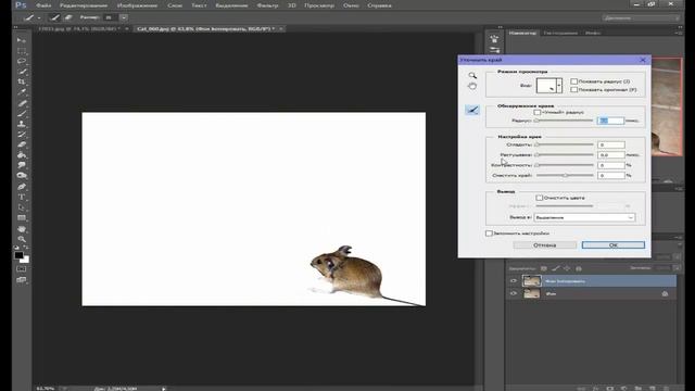 как увеличить объект в фотошоп уроки фотошопа смотреть онлайн