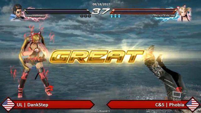 Lo-Pressure X-2 [T7]: UL | DankStep (Hwoarang) Vs. C&S | Phobia (Lucky Chloe)[Losers Round 1] смотреть онлайн