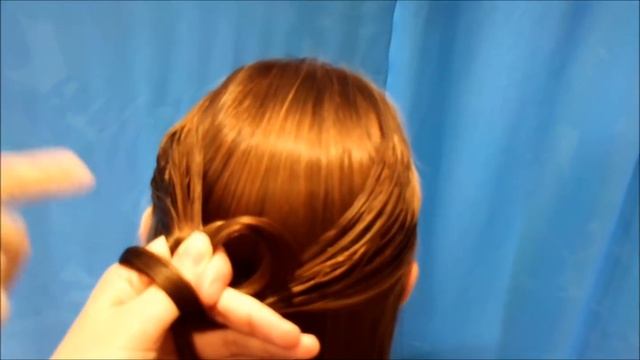 Pretzel Knot Hairstyle For Teens