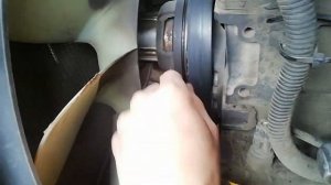 Замена ролика натяжителя JCB 3CX