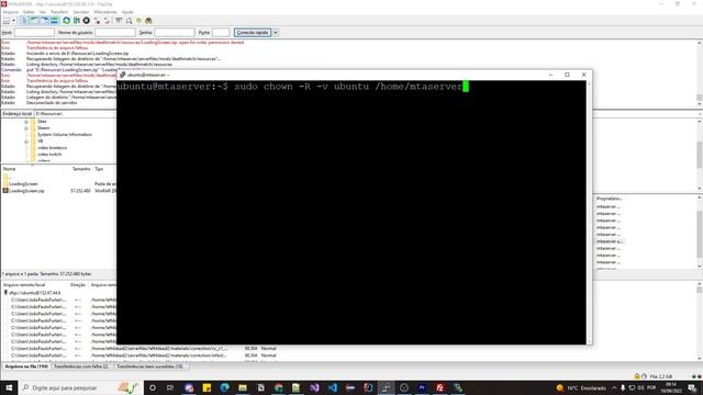 Resolvendo erro de permission denied ubuntu filezilla (Oracle Cloud Free tier) linuxgsm смотреть онлайн