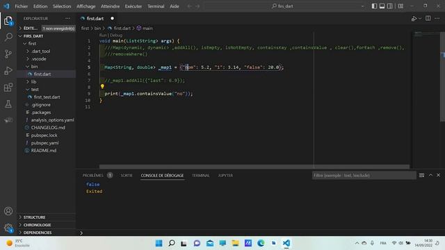 Dart #19 - Map Part2(addAll(), containskey(),containsvalue(),...) смотреть онлайн
