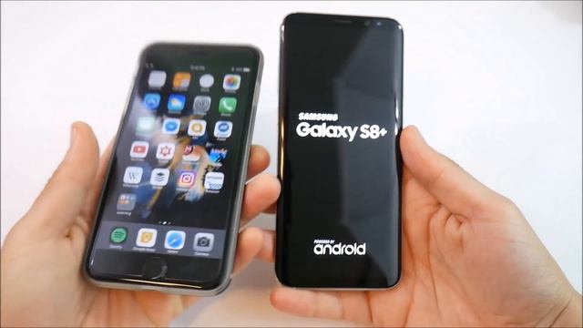 Samsung Galaxy S8 Plus Unboxing & First Impressions! смотреть онлайн