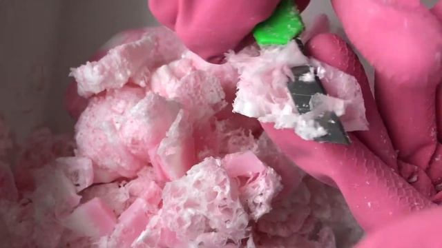 АСМР режу мыло из микроволновки / ASMR I cut soap from the microwave. смотреть онлайн