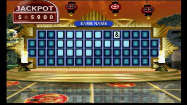 Wheel of Fortune PS2 Run Game 22 смотреть онлайн