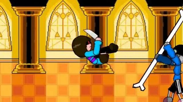 Санс Против Фриск. Undertale. Phase 2. Рисуем Мультфильмы 2 смотреть онлайн