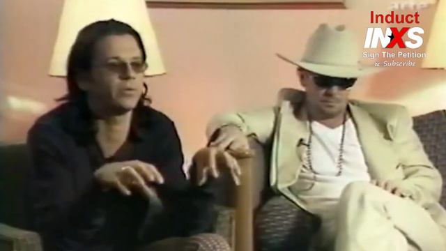 Michael Hutchence Talks Andrew Farriss Collaboration 'Cross-Over'| Induct INXS смотреть онлайн